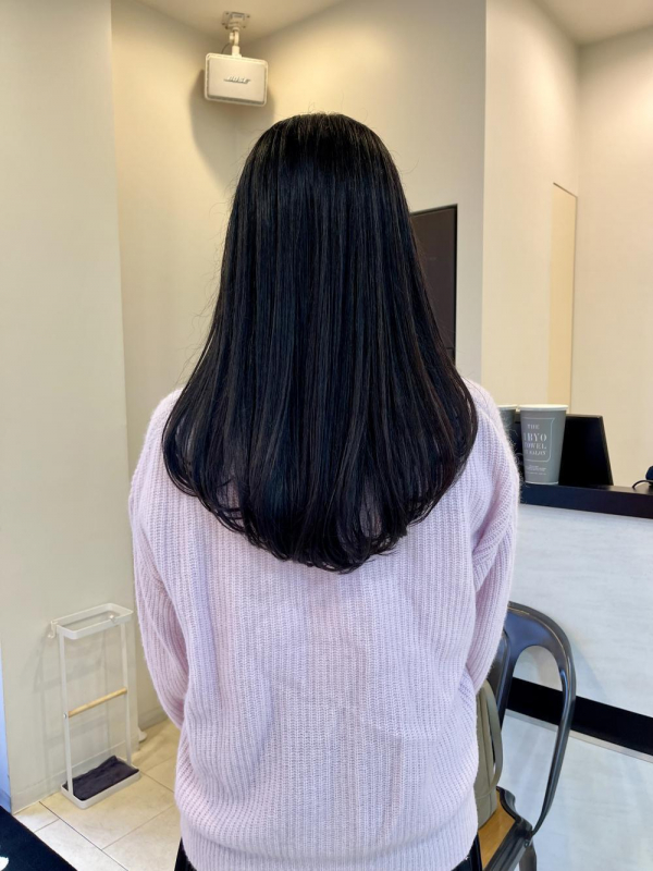 たかはしブログ 丸みのあるロングレイヤー