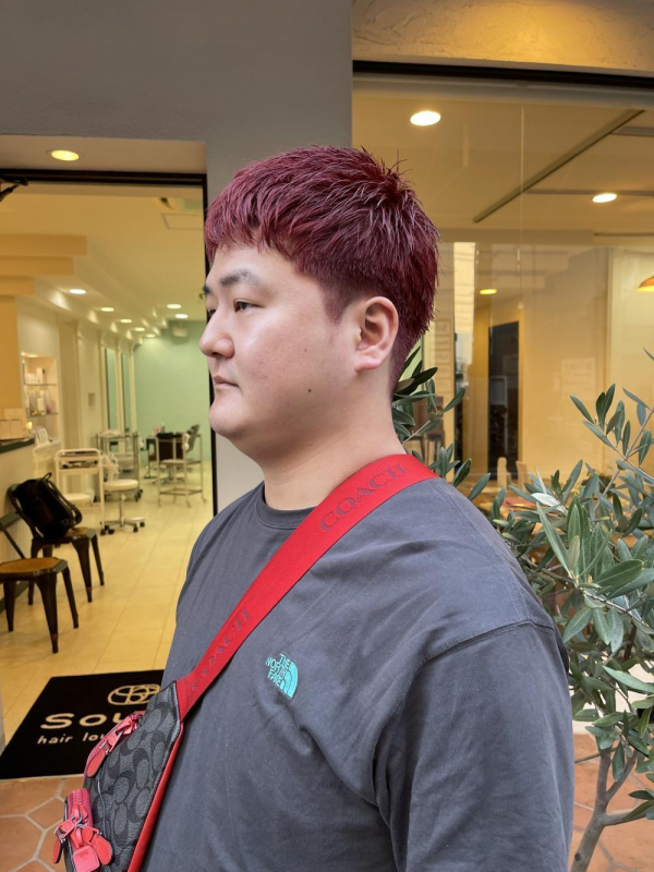 たかはしブログ　チェリーレッドショート