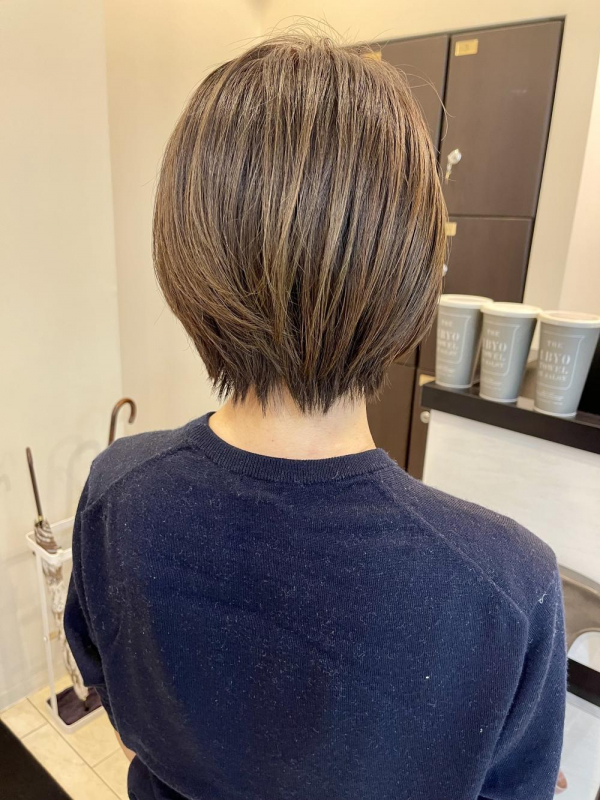 たかはしブログ　骨格補正ショートボブ