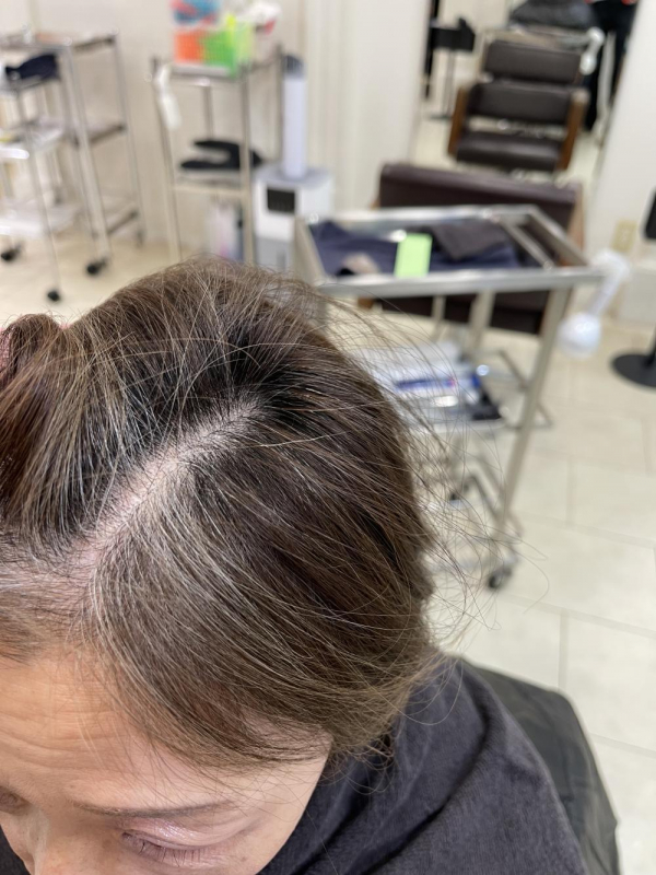 たかはしブログ　白髪をぼかす白髪染め