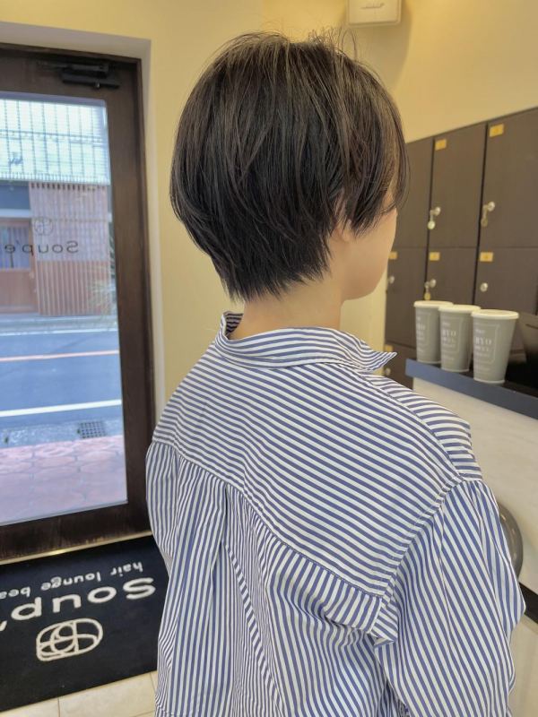 たかはしブログ　襟足すっきりショートスタイル