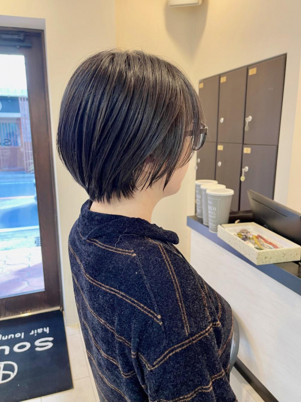 たかはしブログ　周りから褒められるショートボブ