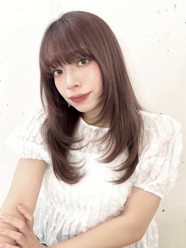 チェリーピンク × ミディアムレイヤー