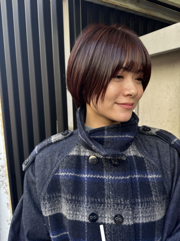 ショートボブ_Kimika