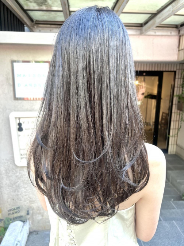 簡単スタイリングワンカールレイヤー
